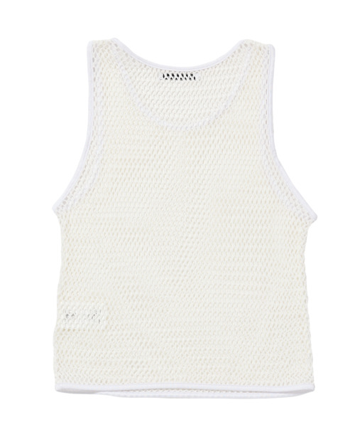 MESH TANK TOP 詳細画像 WHITE 2