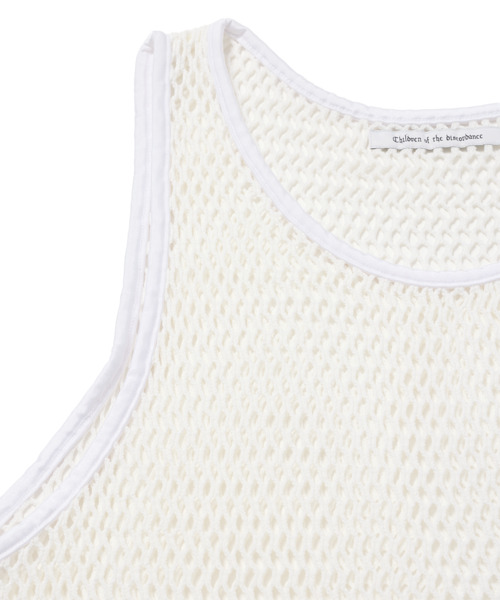 MESH TANK TOP 詳細画像 WHITE 3