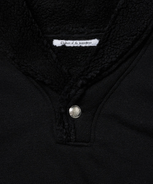 OVERSIZED BOA PULL OVER 詳細画像 BLACK 4