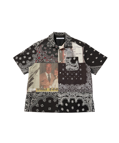 ×YAGI BANDANA PATCH WORK SHIRTS SS