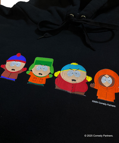 SOUTHPARK CHARACTER  HOODIE 詳細画像 BLACK 3